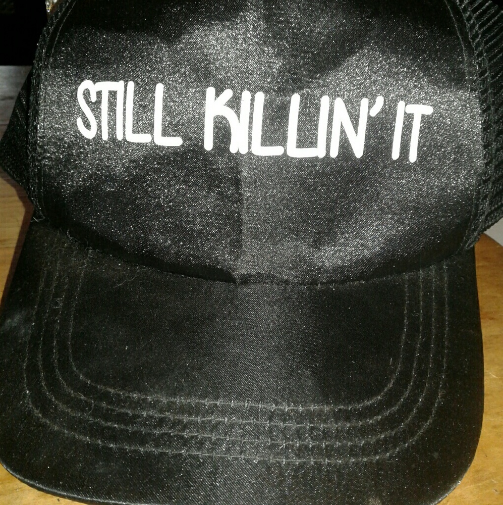 STILL KILLIN' IT. Work out Mesh hat